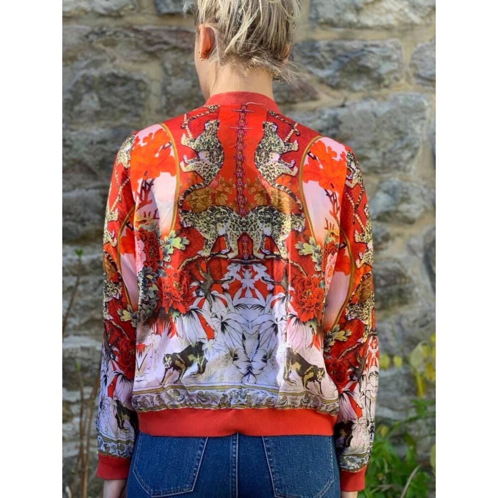 Camilla Hangzhou Hollywood China Doll Bomber Jacket Size Small - Picture 14 of 16